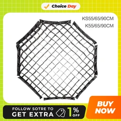 TRIOPO 55cm 65cm 90cm Honeycomb Grid for TRIOPO Foldable Soft box Octagon Umbrella Softbox (Grid Only)