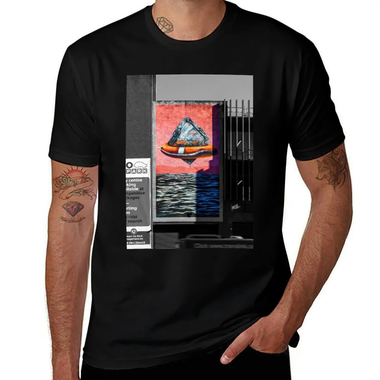 

Life Saver T-Shirt custom t shirt designer shirts hippie clothes slim fit t shirts for men