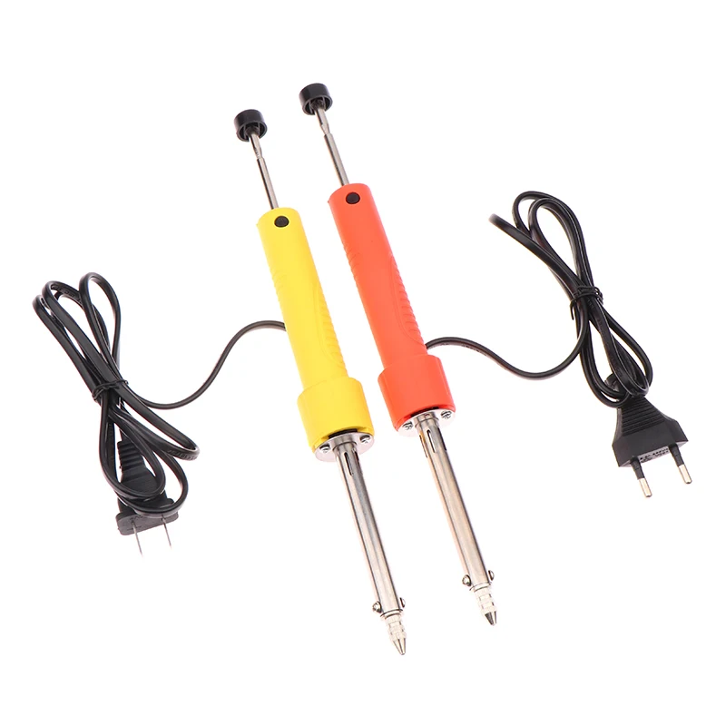 Electrothermal Vacuum Solder Sucker 110-220V EU US Durable Desoldering Pump Soldering Iron Pen Dual Purpose Welding Repair Tool view 6