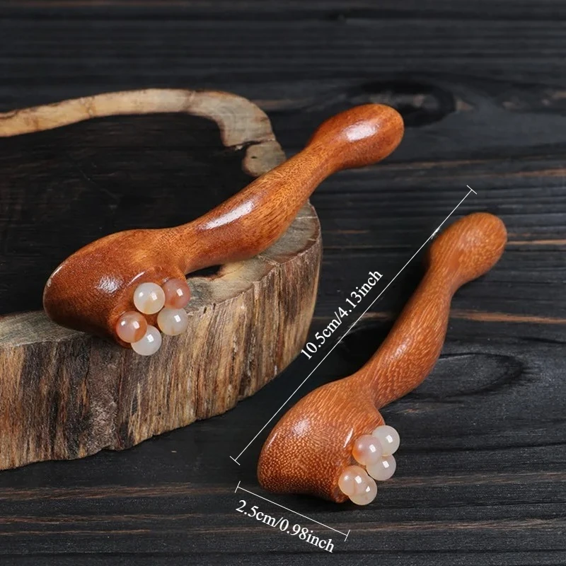 Eye Massager Meridian Dredging Massage Brush Rub Belly Abdomen Hand Leg Back Scraping Head Meridian Comb