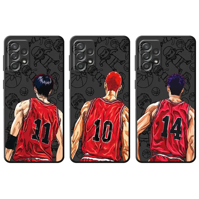 phone Cases for Samsung Galaxy S21 S23 Ultra FE case S20 S24 S10Plus S9 S21 funda Antiscratch cover Basketball Popular Athlete