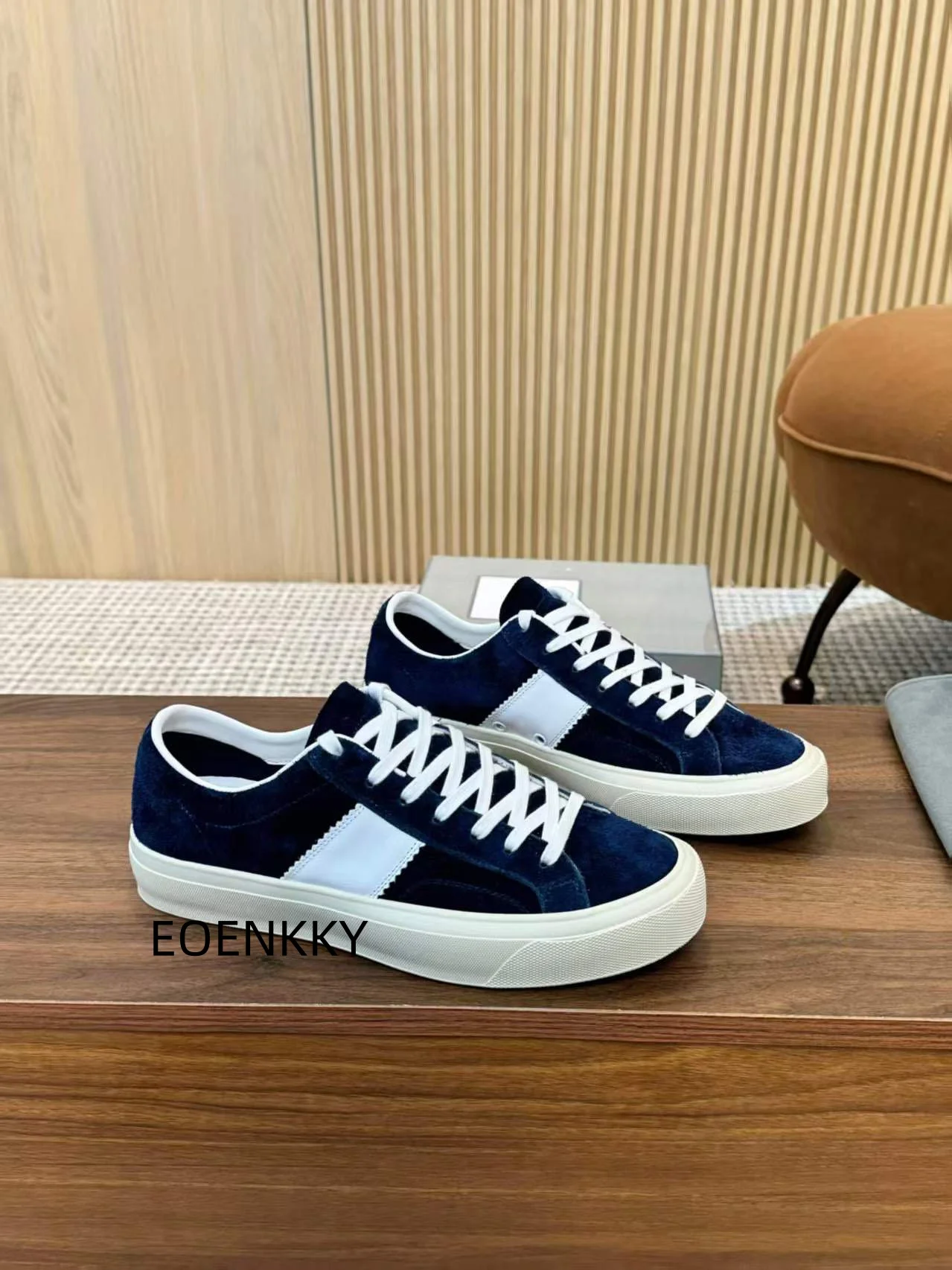 

Men's Genuine Leather Suede Slip-On Loafers, Luxury Trendy Casual Dress Shoes 58