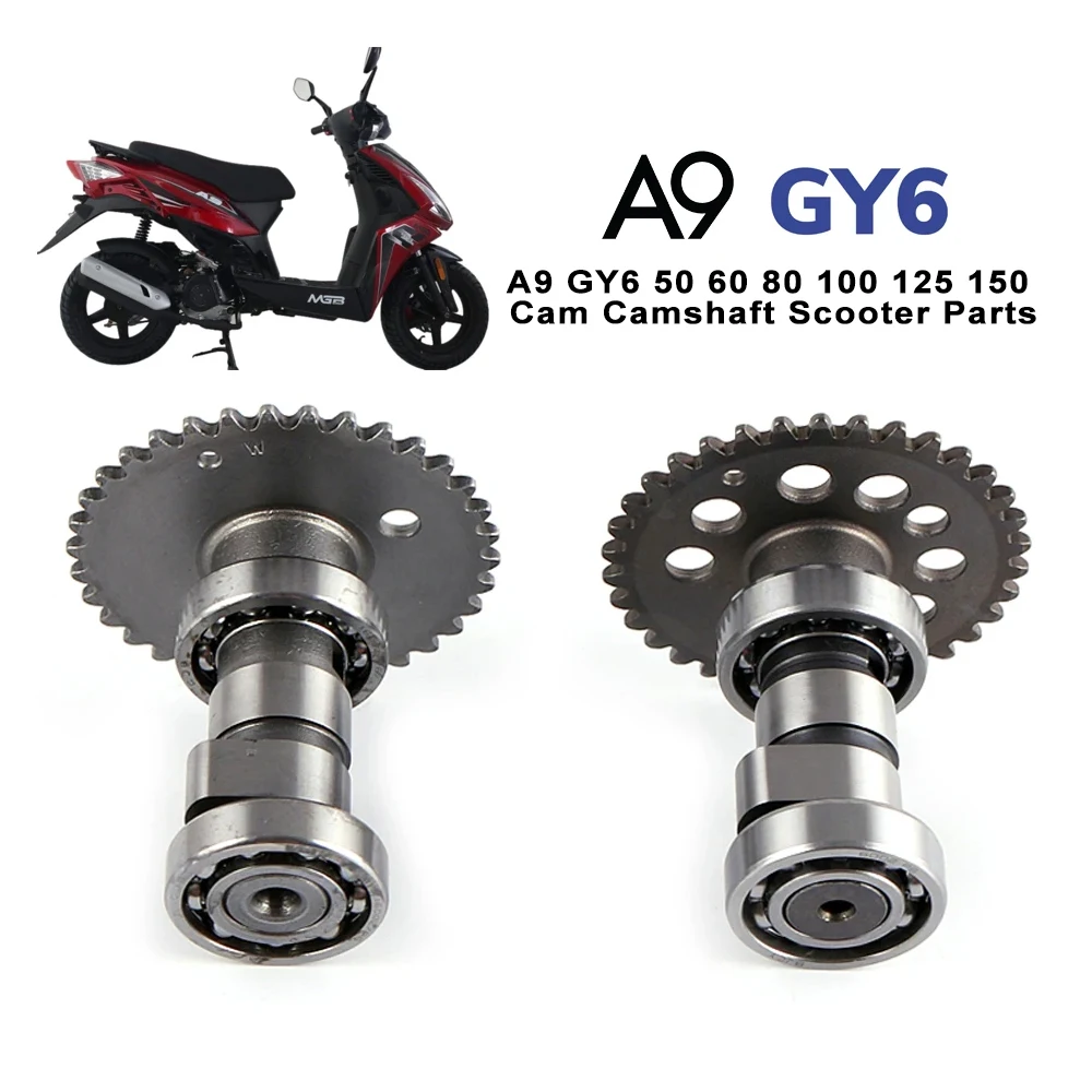 Wałek Rozrządu Skutera A9 Racing Cam Performance Racing Cam A9 GY6 50 60 80 100 125 150 Cam Wałek Rozrządu Części Skutera 139qma 139QMB