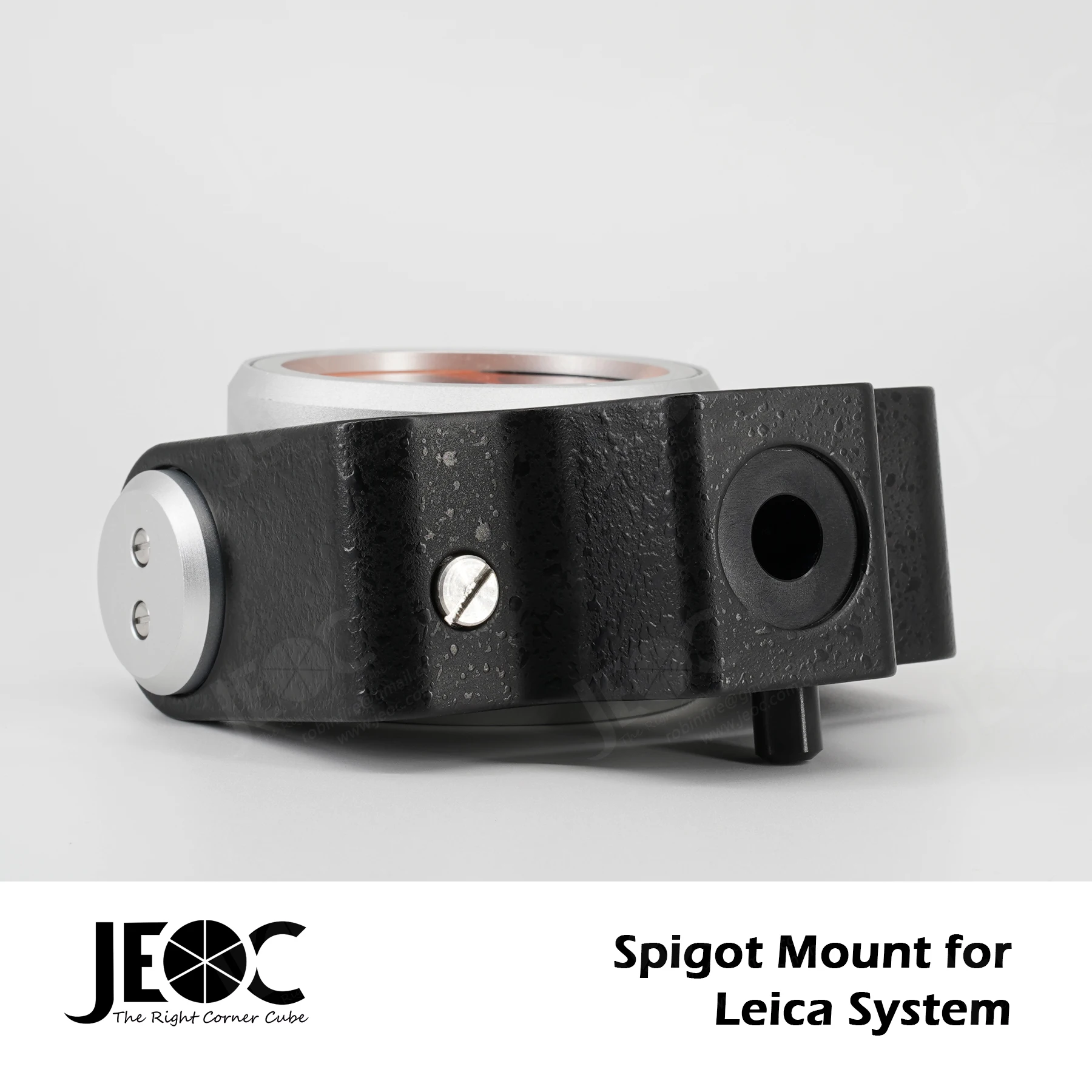 JEOC GPH1P, Prisma Riflettente Ultra Accurato, Riflettore Singolo per Accessori per Stazione Totale Leica Topografia Rilievo Territoriale