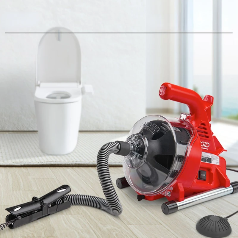 Toilet Drainage Facility Sewer Household Electric Pipe Making Machine Floor Drain Blocked Cleaning Tool