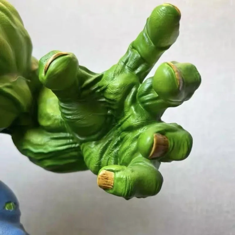 50cm os vingadores figura hulk robert bruce banner extra grande anime modelo colecionável ornamentos de mesa crianças brinquedos presentes do feriado