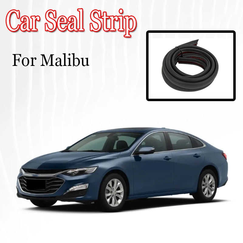 Car Door Seal Strip Rubber Noise Insulation Weatherstrip Soundproof Car Seal Strong Adhesive For Malibu Tesla Model 3 2001-2023