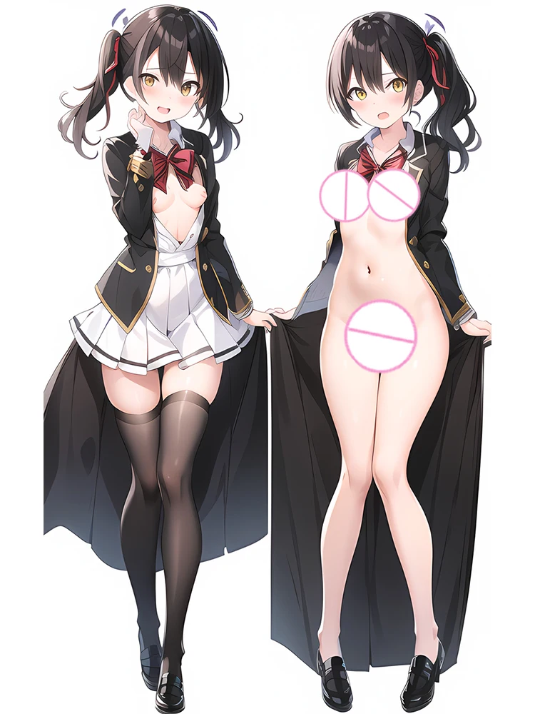 Dakimakura Anime Komai Hasuki Double-sided Pillow Cover Print Life-size body pillows cover Adult pillowcase 2024