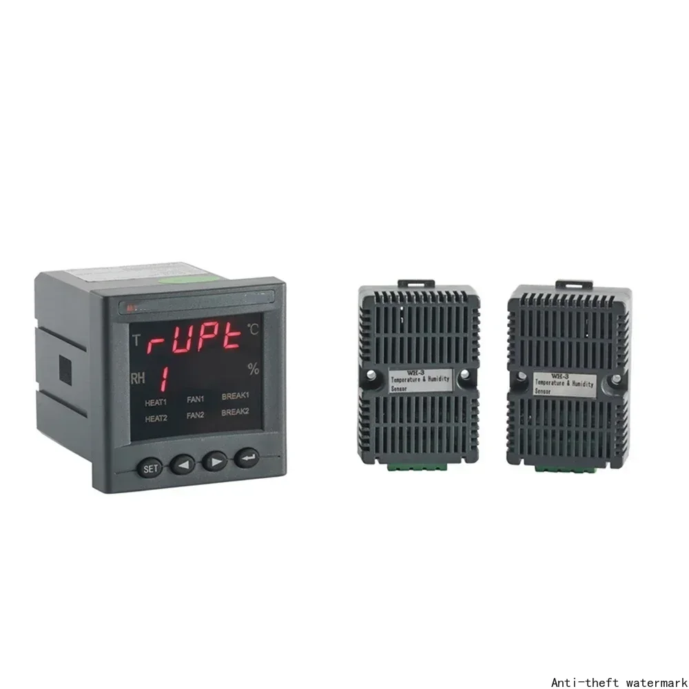 Hot Sales72-22 Digital Temperature Humidity Controller Meter 2 Channel Switchgear Temperature Control Rs485 Modbus-rtu Optional