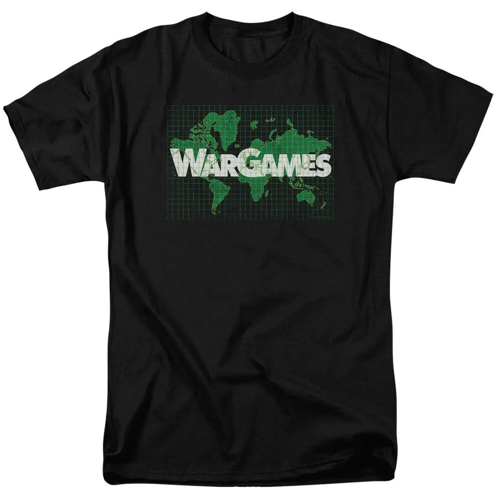 WarGames Game Board T Shirt Mens Licensed 80s Movie Black