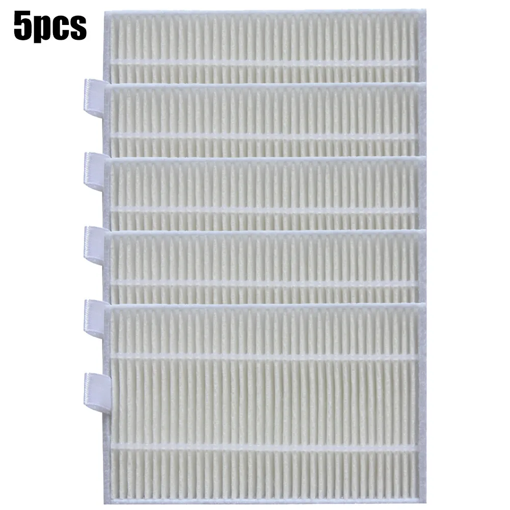 Washable Filter Replacement Kit For Okami U100 And U100 Plus Vacuum Cleaners, 5pcs White Accessories Capturing Fine Particles