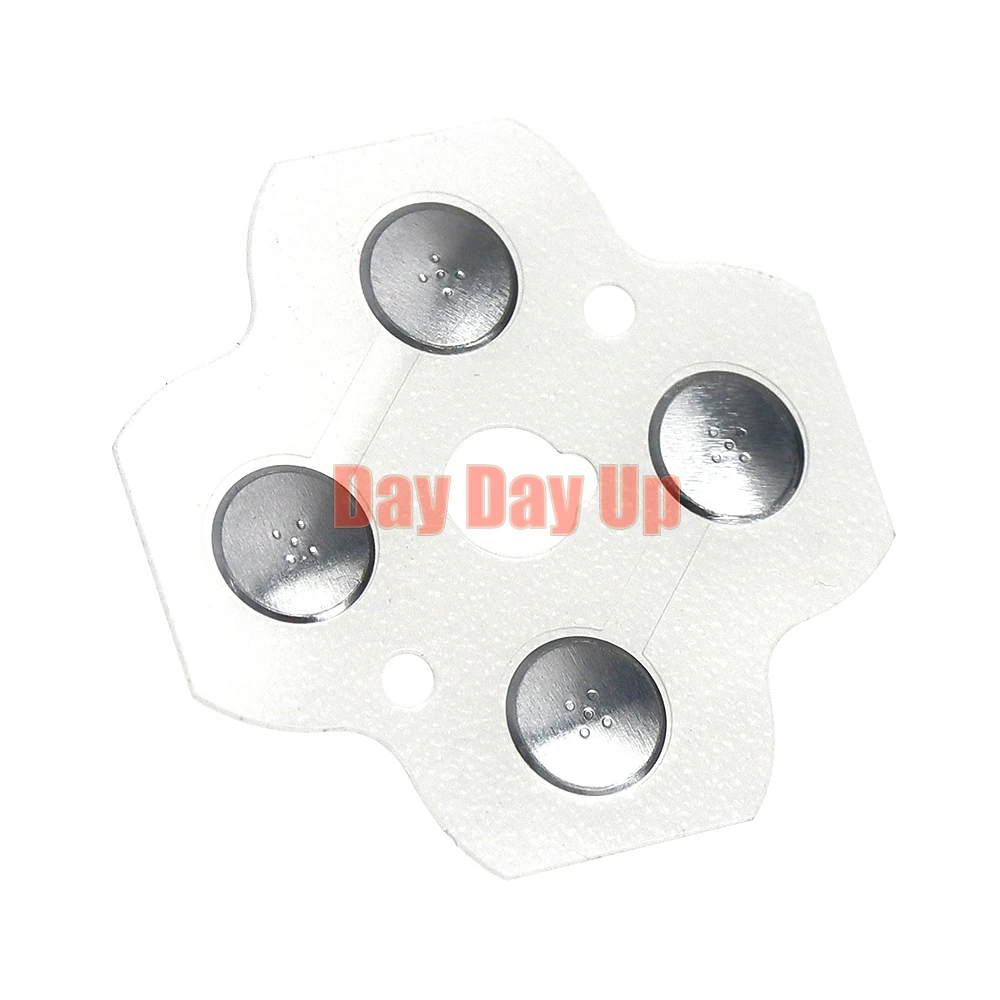 1 個金属導電性フィルムコントローラ 3DS XL LL D パッド D-パッドボタンフィルムボタンステッカー 3DSXL 修理部品