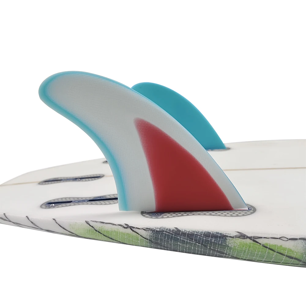 

MR Surfboard Fins for UPSURF FCS II, Twin Sets, Funboard Fins, Fibreglass Quilhas Stabilizer for Surfing Performance Core