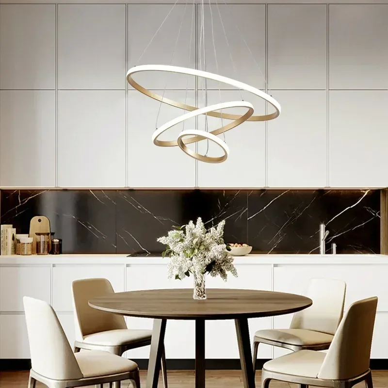 

Pendant Chandelier Dining Table Modern Originality Luxury Design Modest Ceiling Lamps for Room Lustre Led Lights Home-appliance