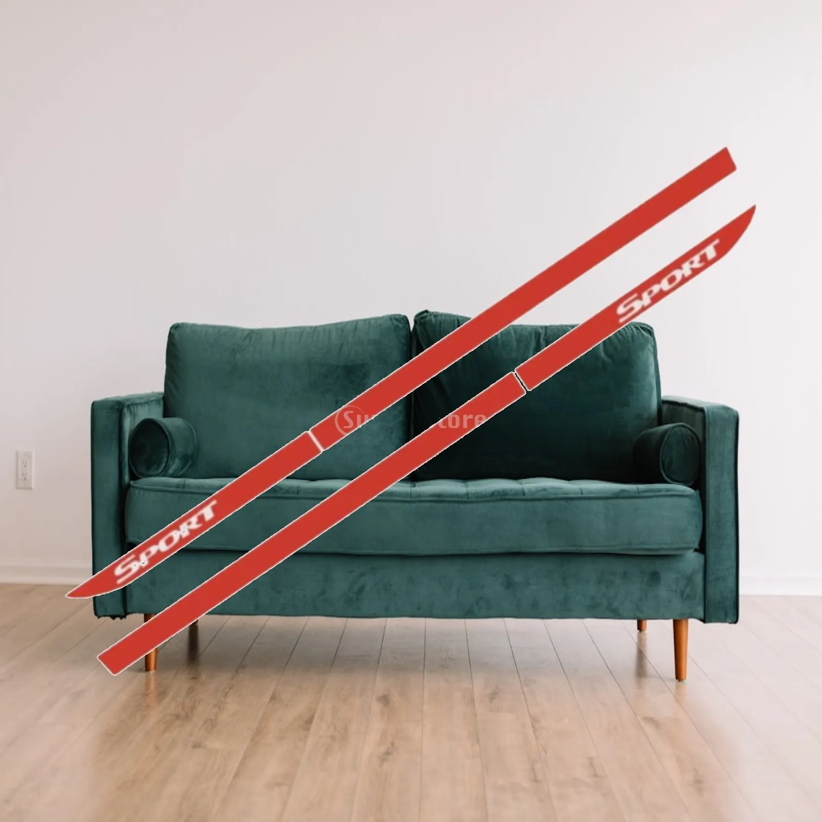 

2x Large Car Stickers Decals Large Vehicle Decals Versatile Party Easy to Install Funny Unique Decoration for RV SUV Bus