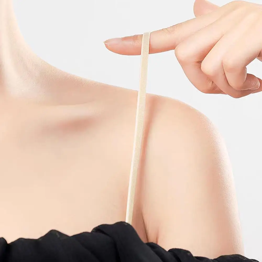 حزام كتف غير قابل للانزلاق، حزام حمالة صدر مرن قابل للتعديل، أشرطة حمالات صدر رفيعة غير مرئية، حزام حمالة صدر قابل للاستبدال، إكسسوارات الملابس الداخلية