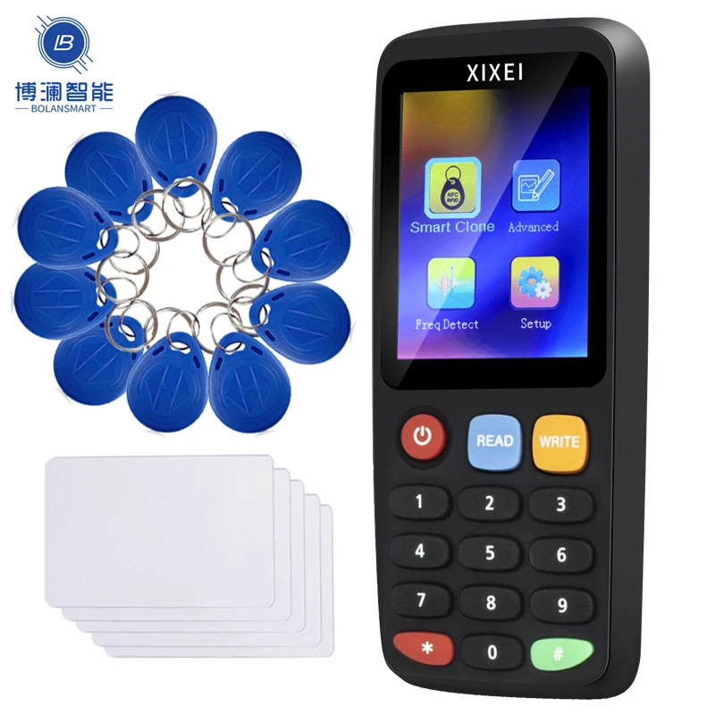 New X7 RFID Smart Card Reader 125KHz Access Card Copier 13.56MHz NFC Decoder Duplicator ID IC Chip Tag Clone Writer Replicator