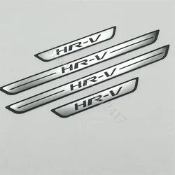 For Honda HRV HR-V Vezel 2014 2015~2025 Stainless Steel Scuff Plate Door Sill Guards Thresholds Cover Trims Car Accessories