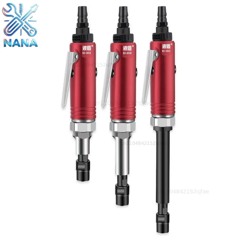 Wave shield, extended pneumatic engraving mill, wind mill, pneumatic grinder, straight grinder, pneumatic grinder