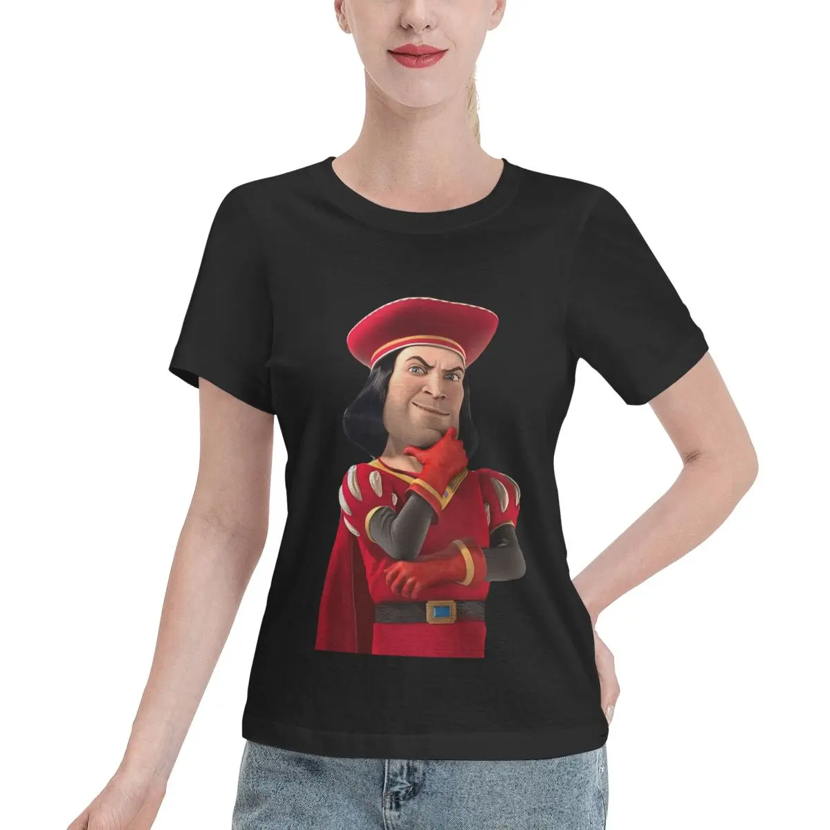 Trending Now Lord Farquaad Women's T-shirt Simple Loose Women Tshirt