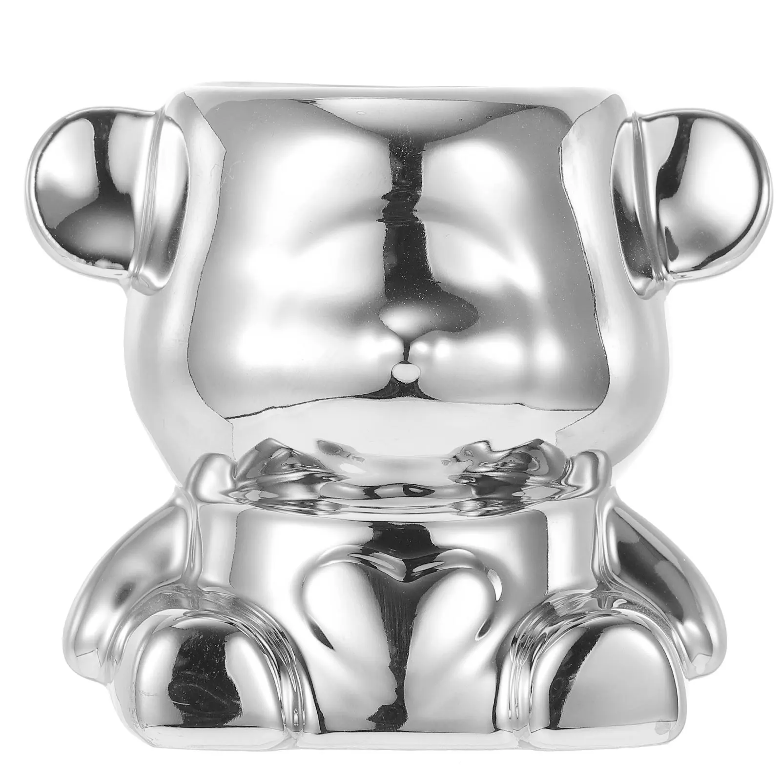 

Ceramic Kitchen Utensil Holder Bear Design Cutlery Storage Pot for Dining Table Counter Cabinet Outdoor Bbq Convenient Utensil