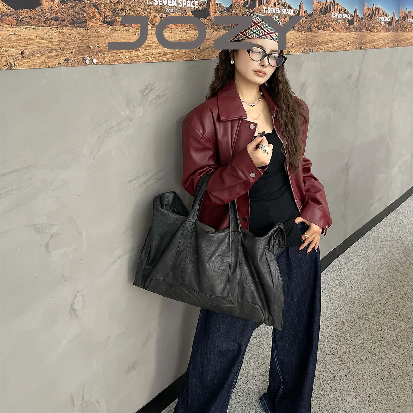 

Vintage Classic Large Capacity Women Shoulder Tote Fashion 2025 Crossbody Luxury Design Casuals Ladies Travel Handbag Y2k Treny