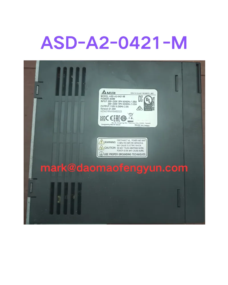 ASD-A2-0421-M brand new Servo Drive ASD A2 0421 M  ，in stock，fast shipping