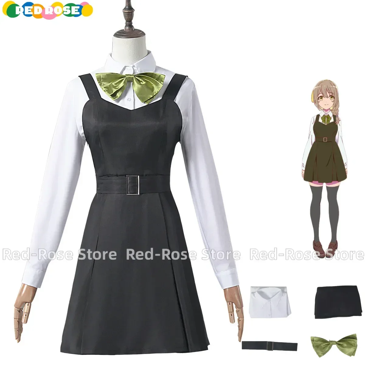 

New Anime Narenare -Cheer for You!- Daichi Yumika Cosplay Costume Japan South Korea JK School Uniform Woman Kawaii Party Suit