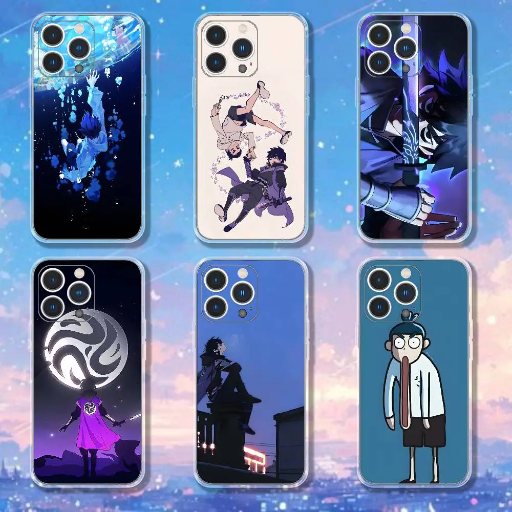 

S-Scissors S-Seven Anime Phone Case For iPhone 17,16,15,14,13,12,11 Pro,Max,Plus,X,XS,XR,SE4,E Mini Transparent Soft Cover