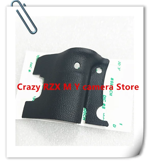 Nueva pieza de repuesto de unidad de goma de agarre de mano principal frontal para CANON 5D4 con cinta adhesiva