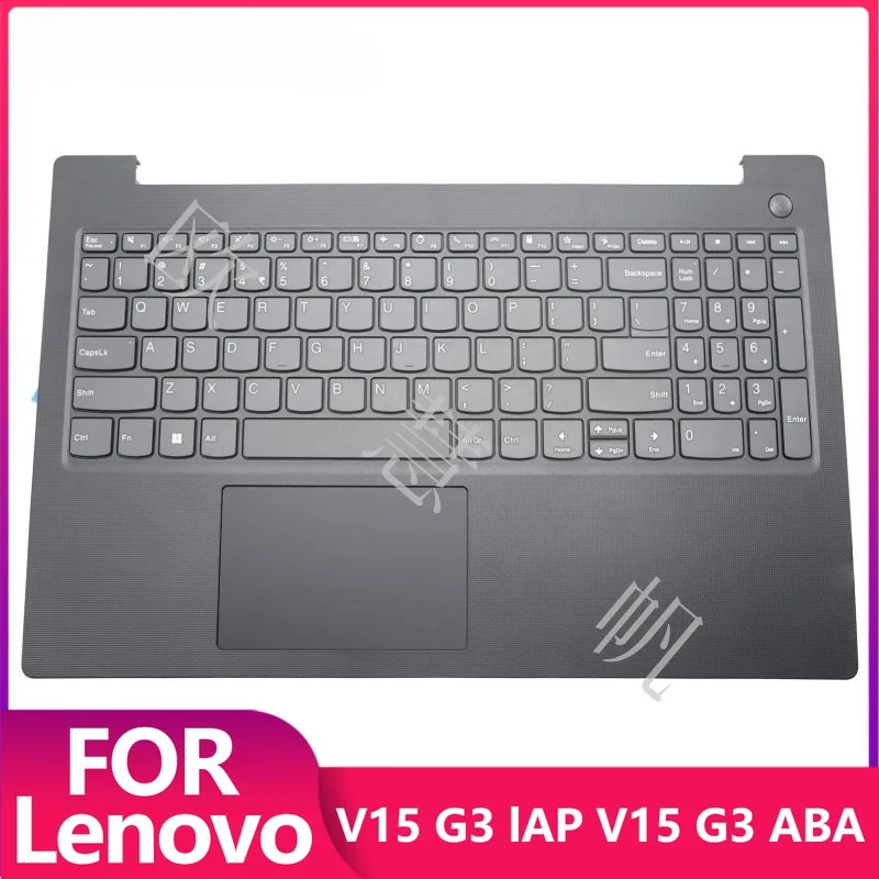 Nuevo Reposamanos para Portátil Lenovo V15 G3 lAP V15 G3 ABA V15 G3 IAP CTO con Teclado Estadounidense TEX 5CB1H80220 15.6 Pulgadas