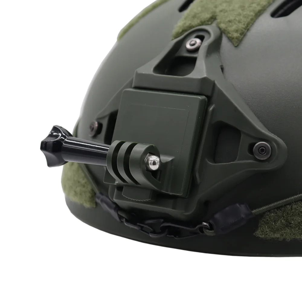ملحقات خوذة سريعة/MICH/NVG محول قاعدة خوذة تكتيكية ثابتة لكاميرا GoPro Hero Action BK OD DE #3