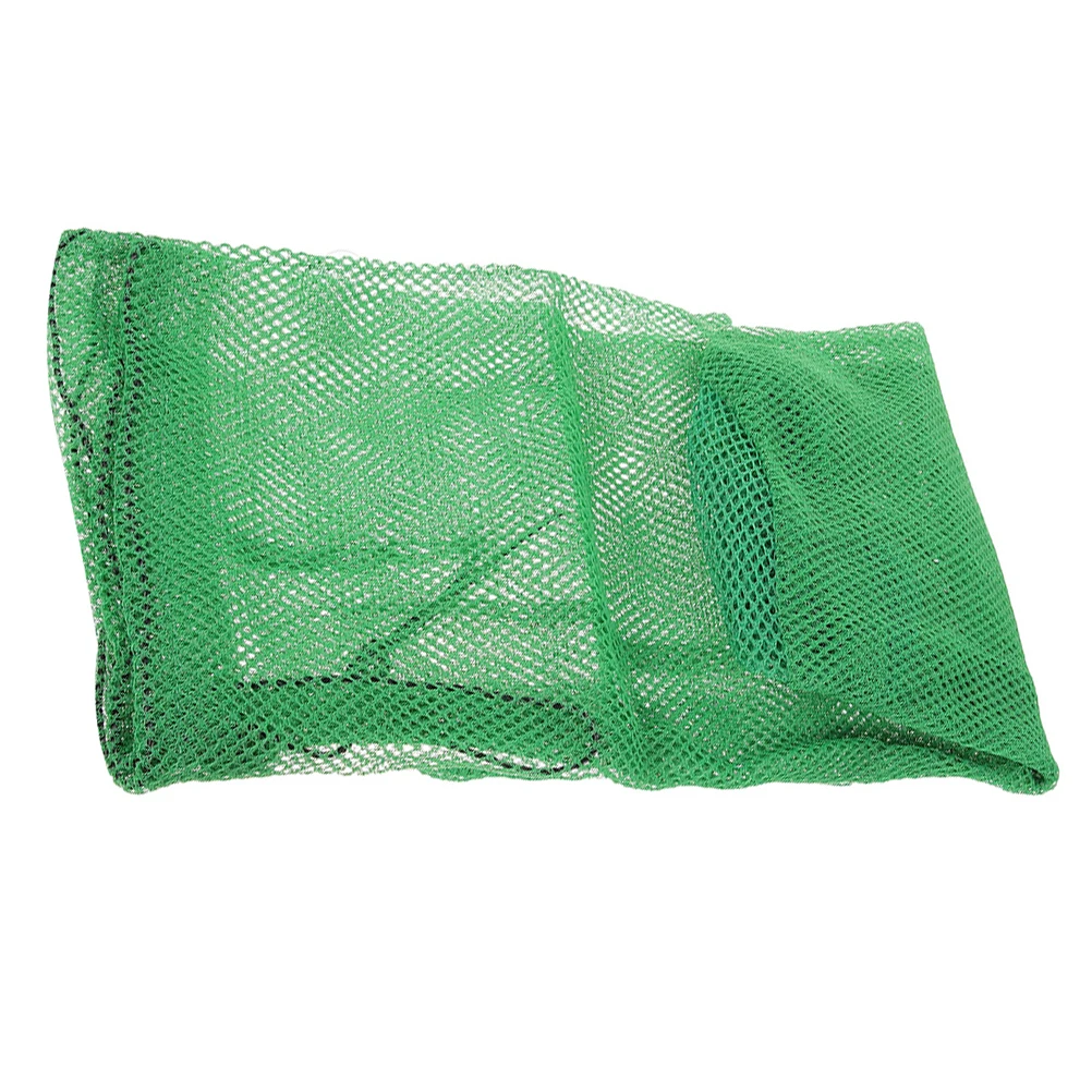 

Foldable Portable Nylon Fishing Net Bag Outdoor Drawstring Fish Keeper Net Large Capacity Fishing Gear Mesh 120x70