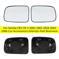 Para Honda CRV CR-V 2002 2003 2004 2005 2006 Accesorios para Automóviles Piezas Exteriores Lente de Vidrio Reflectante para Espejo Retrovisor con Calefacción