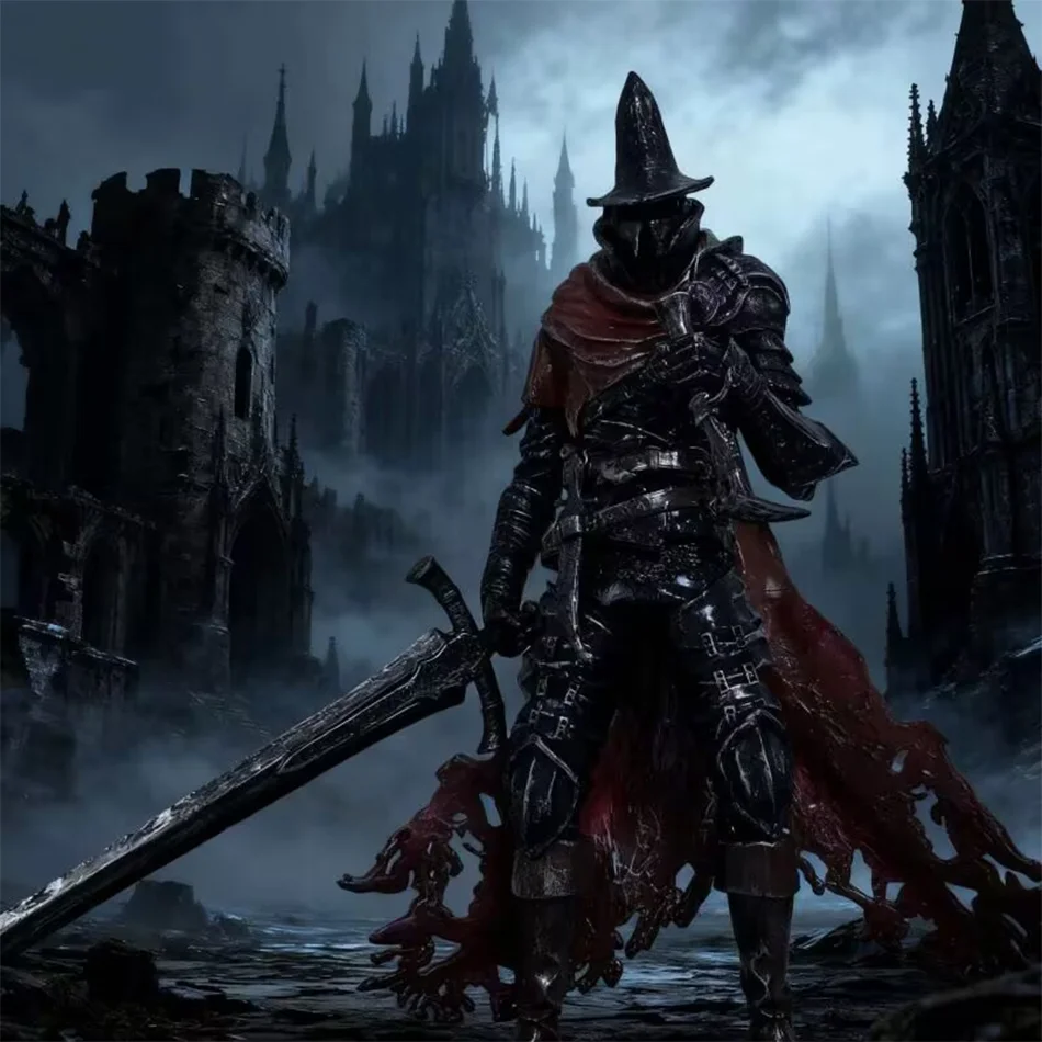Figura de colección Dark Souls III Abyss Watchers, Capitán de la Legión de los Muertos de Farron, en stock, para decorar, regalos periféricos de juego