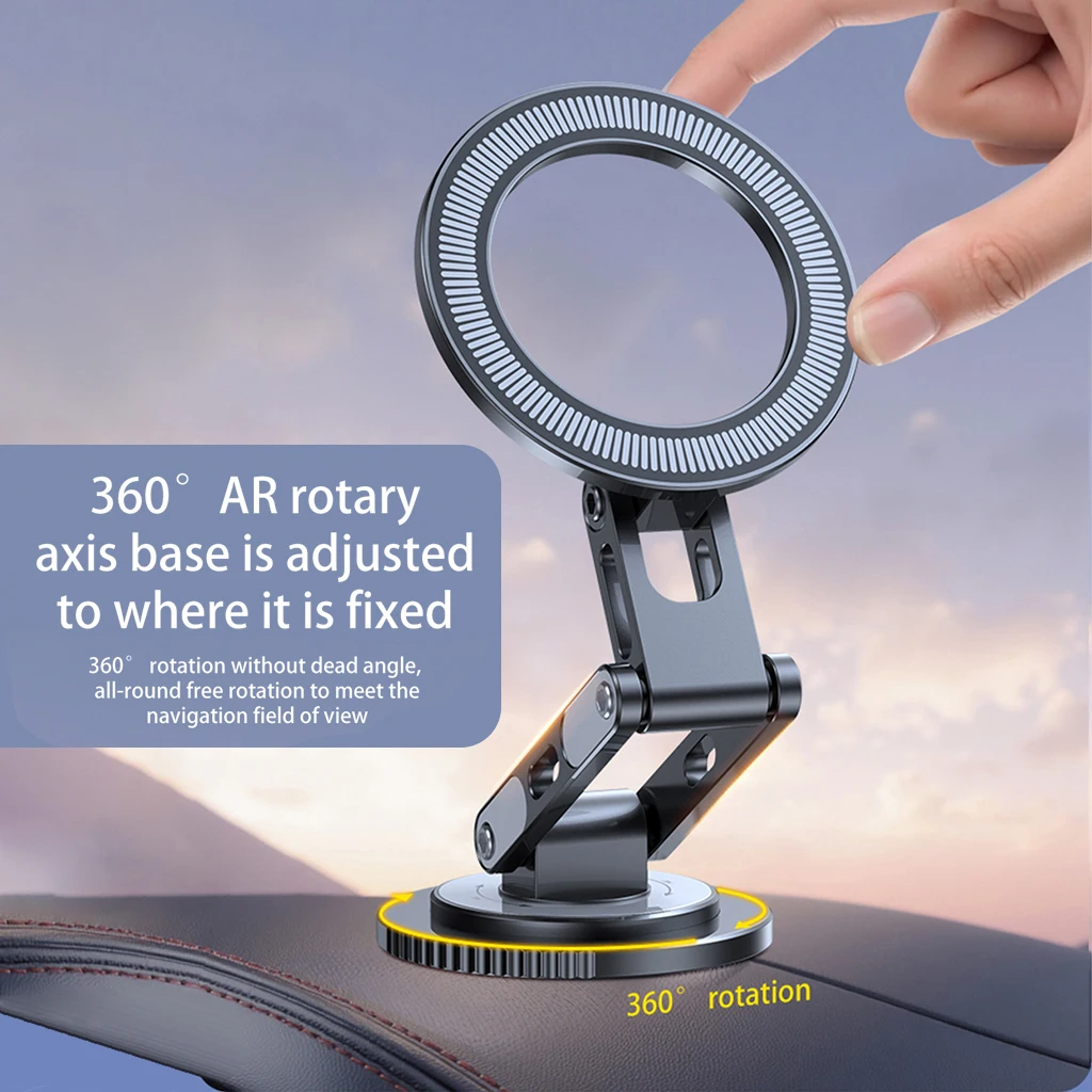 

Магнитный автомобильный держатель для телефона Magsafe 720, поворотная подставка для мобильного телефона, магнитное крепление вентиляционного отверстия, поддержка Apple IPhone 15 14 Xiaomi