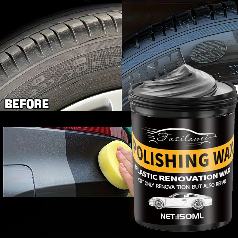 

Многофункциональное средство для ухода за колесами автомобиля: защита от старения и трещин, восстановление пластика, покрытие от царапин, долговечное сияние для интерьера