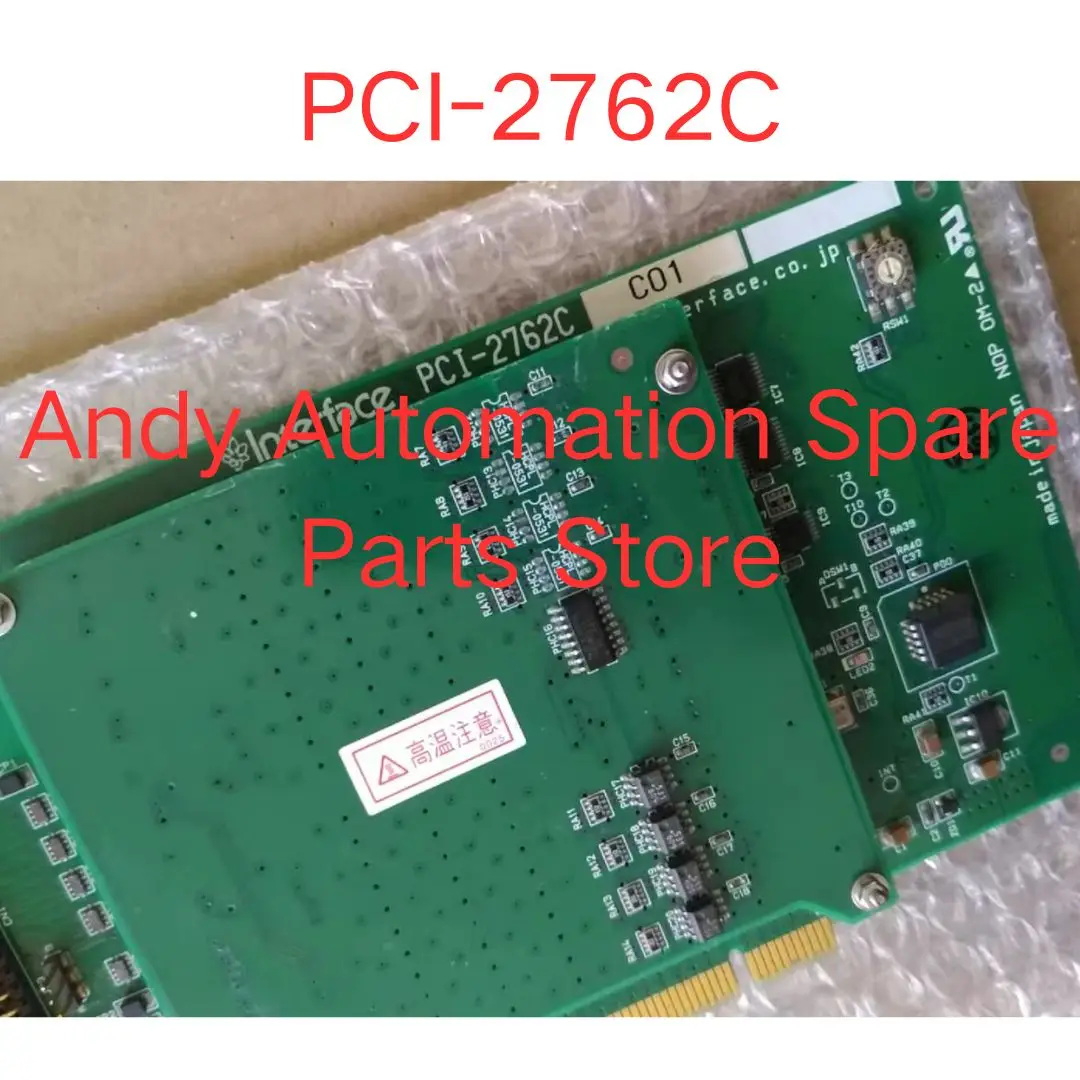 Second-hand PCI-2762C Data Acquisition Card Fast Shipping