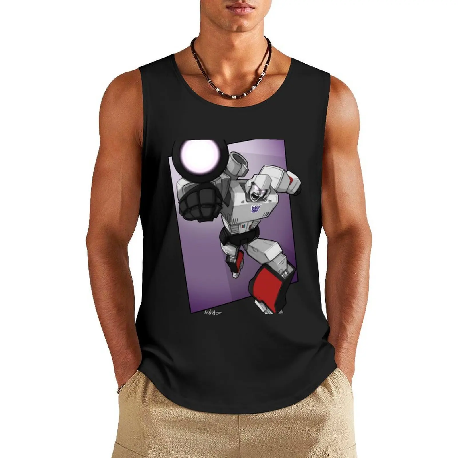 

Lord Megatron Tank Top sports vest Men's gym clothing t-shirts for men