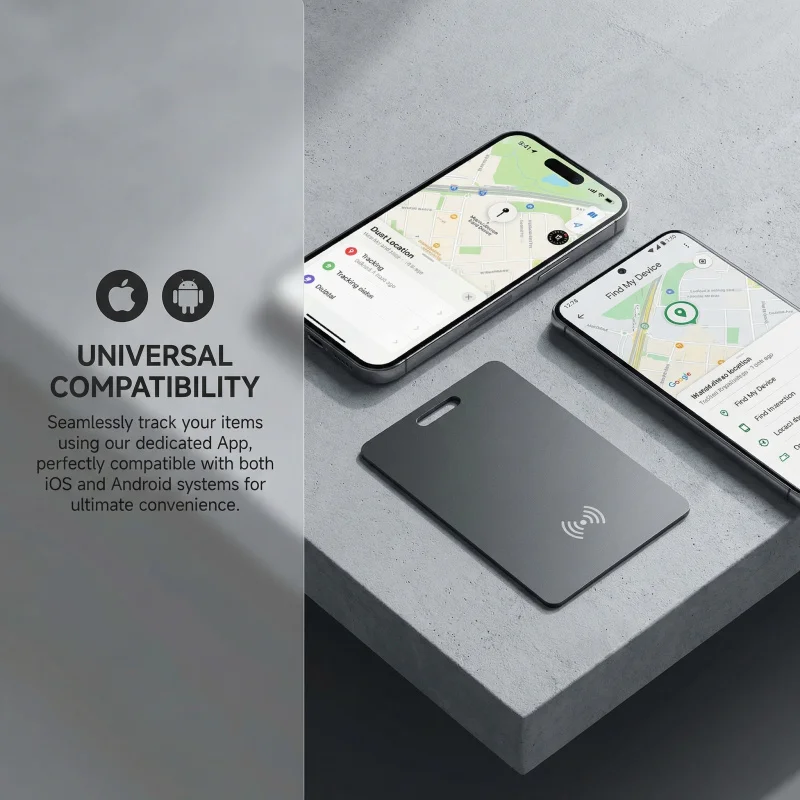 

GPS-трекеры для устройств Android и iOS, ультратонкие карточные кошельки Google, карты для отслеживания и брелоки-локаторы для предотвращения потерь.