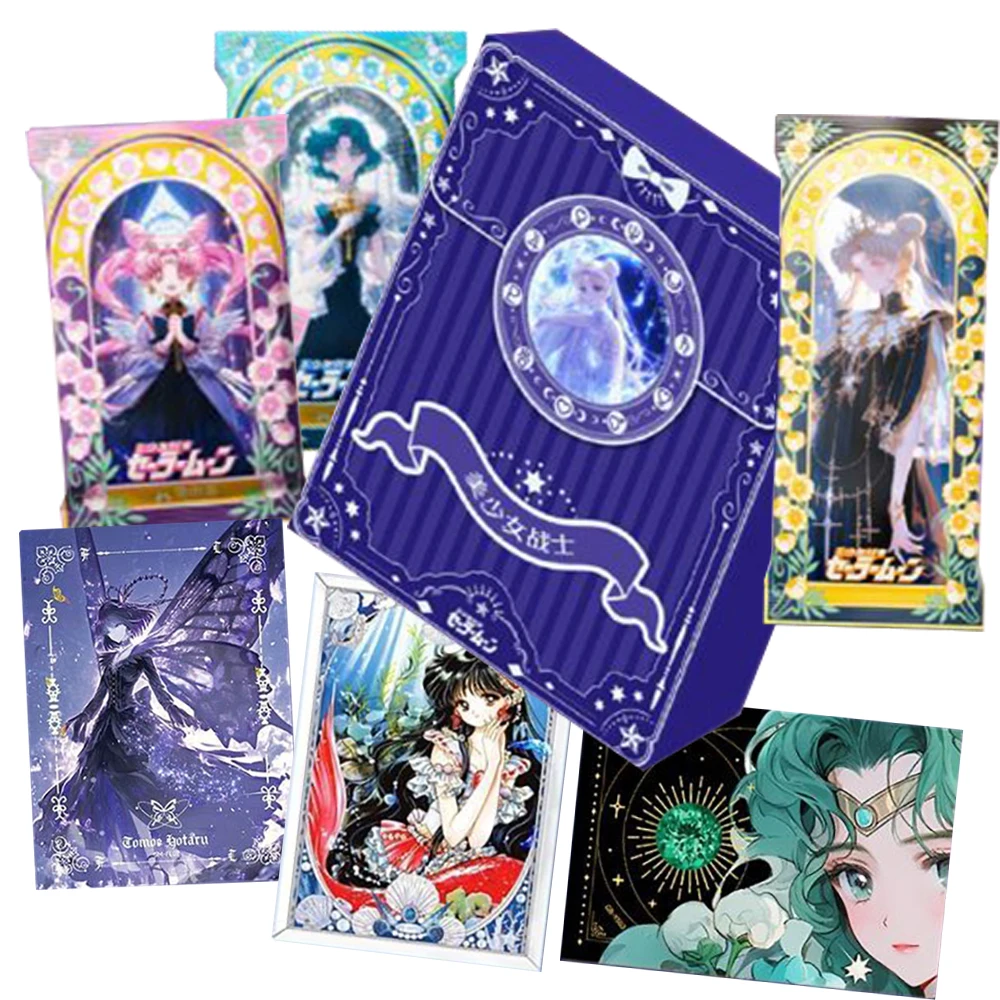 

Sailor Moon Collection Cards Tomoe Hotaru Tsukino Usagi Dreamlike Gorgeous Butterfly Fairy Anime Peripheral Character Cards Gift