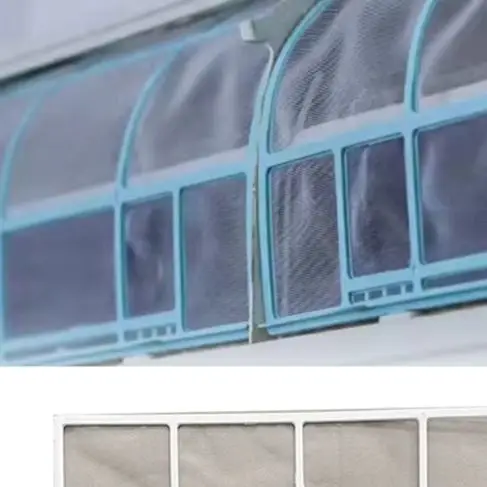 

Пластиковый пылефильтр для внутреннего блока кондиционера Hualing KFR-46GW/N8HA1II, предназначенный для снижения накопления пыли в системе