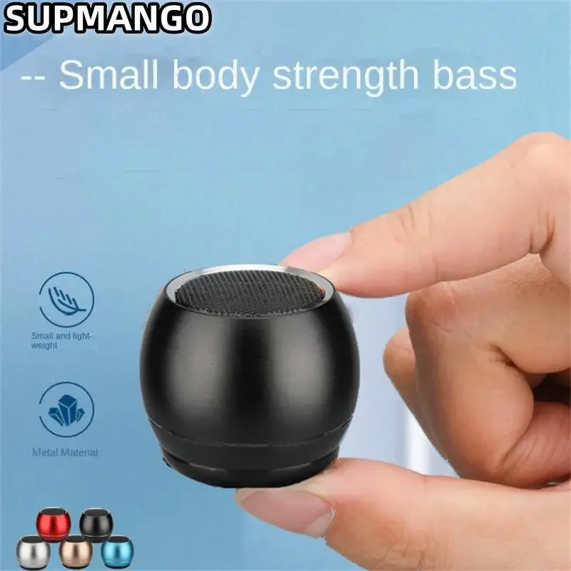 U3 TWS Interconnect draagbare mini draadloze stereoluidspreker Bluetooth Gun Metal zware subwoofer buitenluidspreker