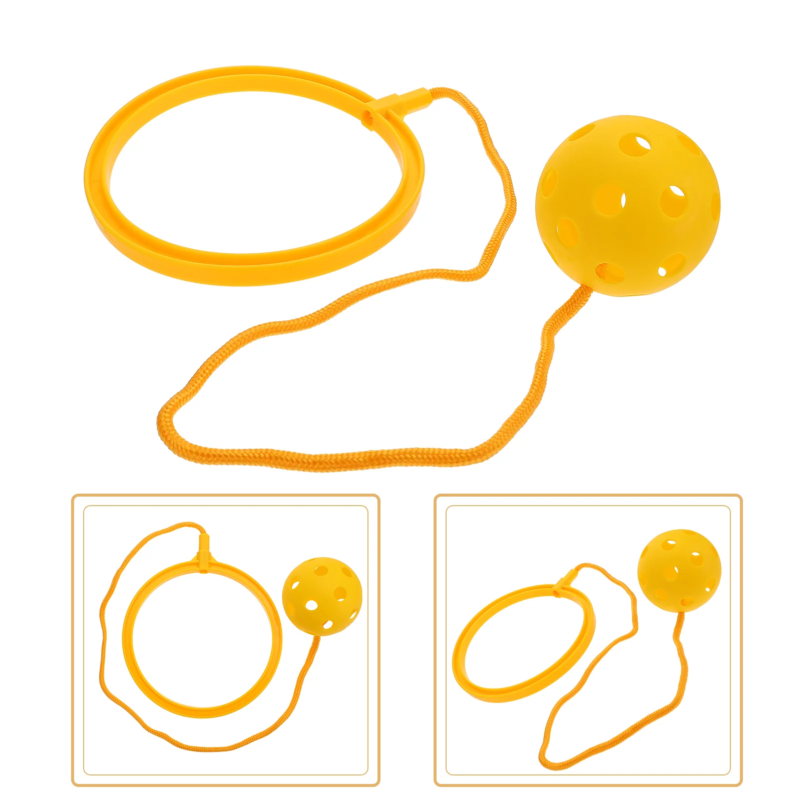 

Children's Bouncing Ball Toy Toys for Girls Jump Swinging Game Train Supply Infant Kids Plaything Ankle Flash Skipping