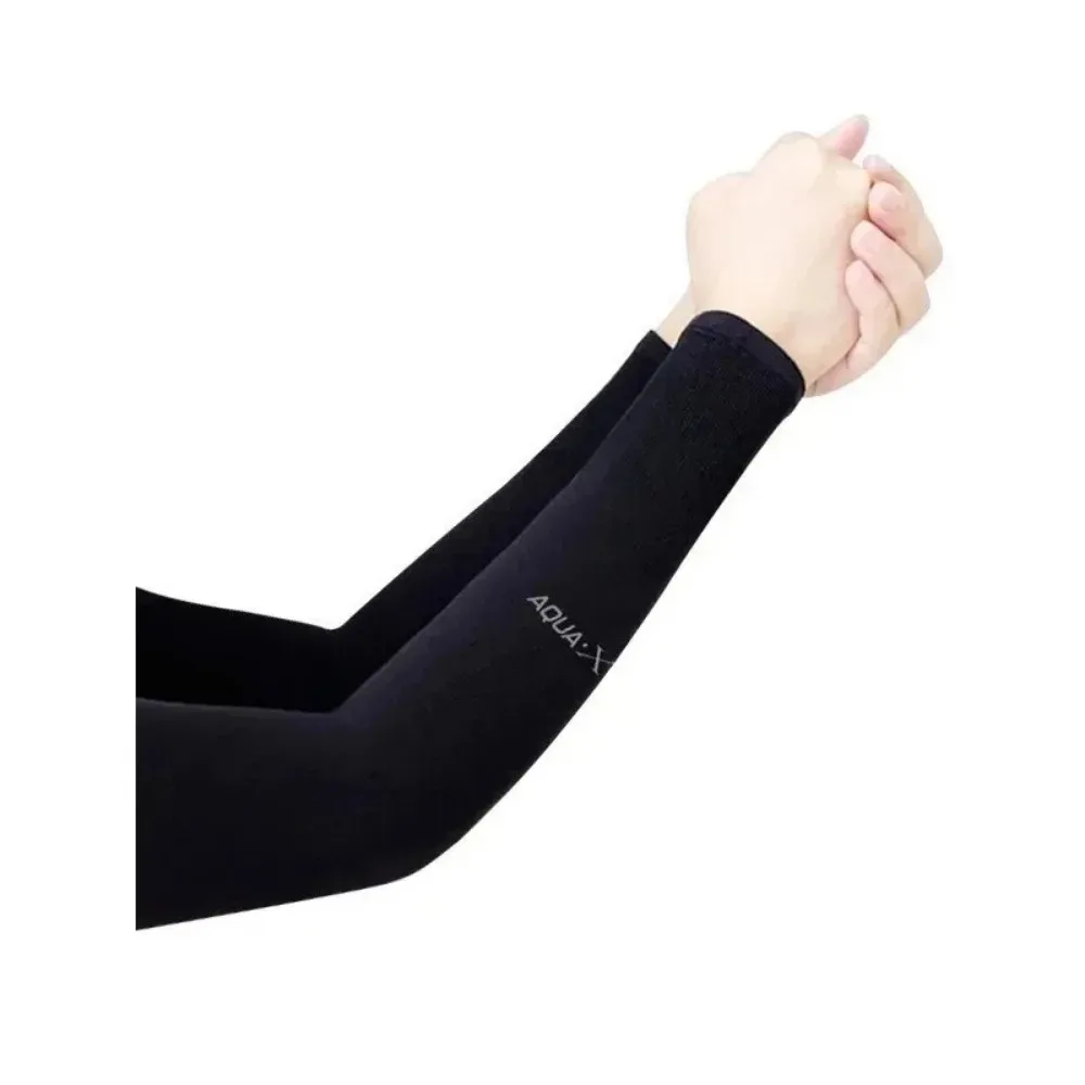 For Cool Summer Arm Sleeves Ice Silk Sports Arm Sleeves Cycling for Sun UV Protection Outdoor Travel Running Gym Fitness