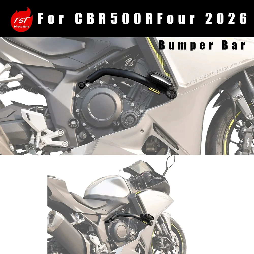 Fits 2026 CBR500R Four | Crash Bar & Racing Bumper, Anti-Collision Aftermarket Parts