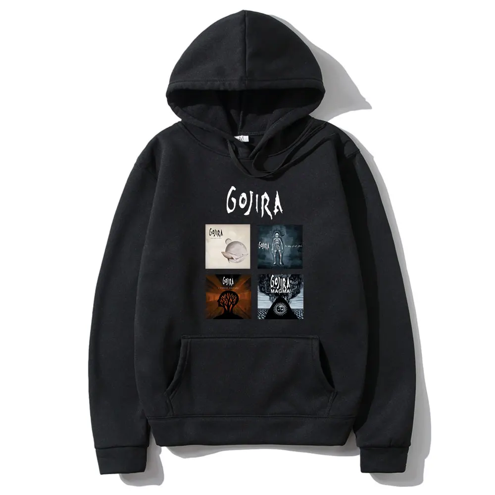 

France Metal Band Gojira From Mars To Sirius Hoodie The Way of All Flesh Pullover L'Enfant Sauvage Hoodies Man Magma Sweatshirt