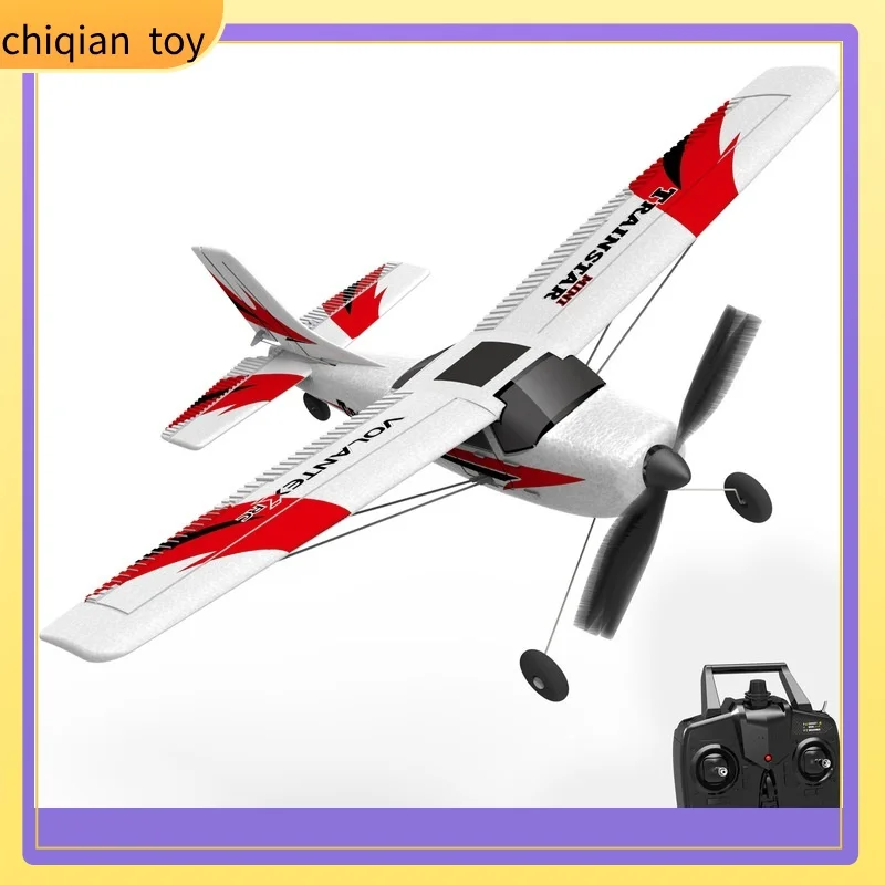 VOLANTEXRC Remote Control Airplane Fixed Wing Glider 3 Channel EPP Foam Crashproof 24Ghz Six Axis Gyro One Key Return Beginner