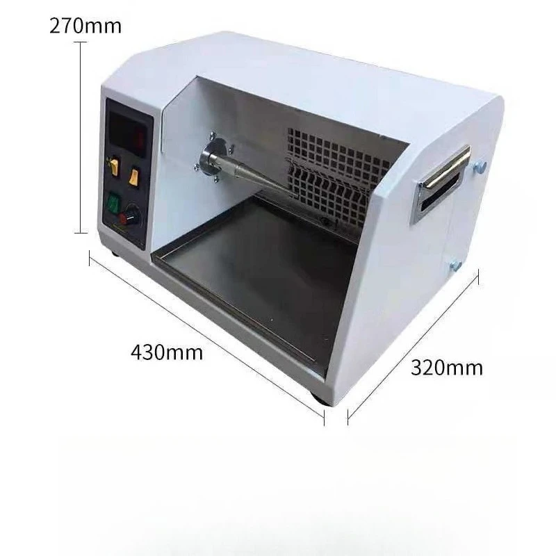 Desktop vacuum jewelry mirror grinding digital display cloth wheel machine, adjustable speed small with light