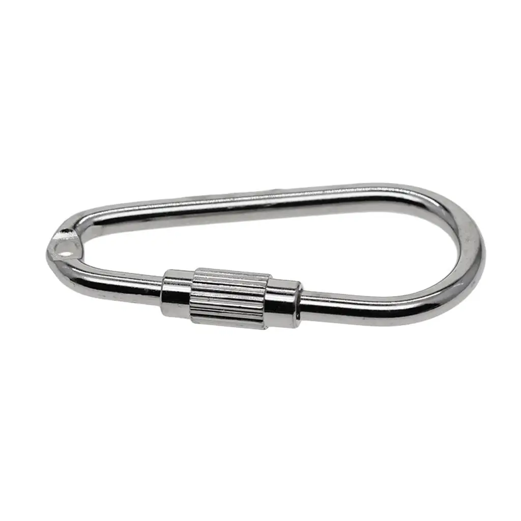 DIY Craft Supplies Screw Lock Key Chain Alloy Key Ring Clasp for Jewelry Making Accessories
